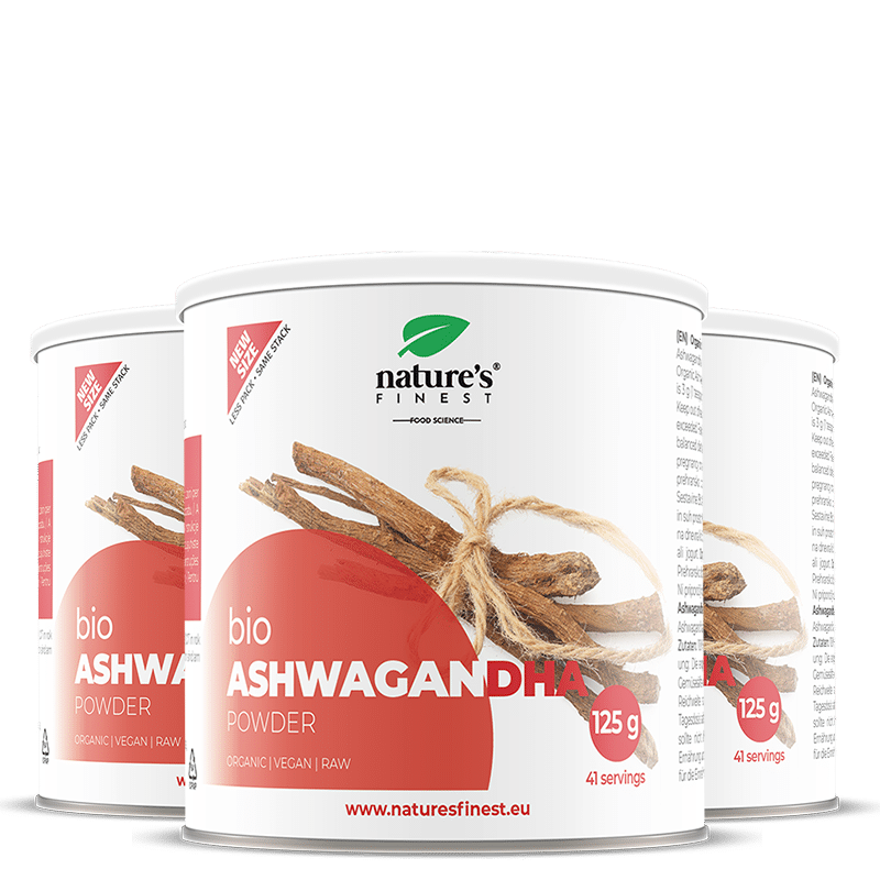 Ashwagandha in polvere Bio pacchetto