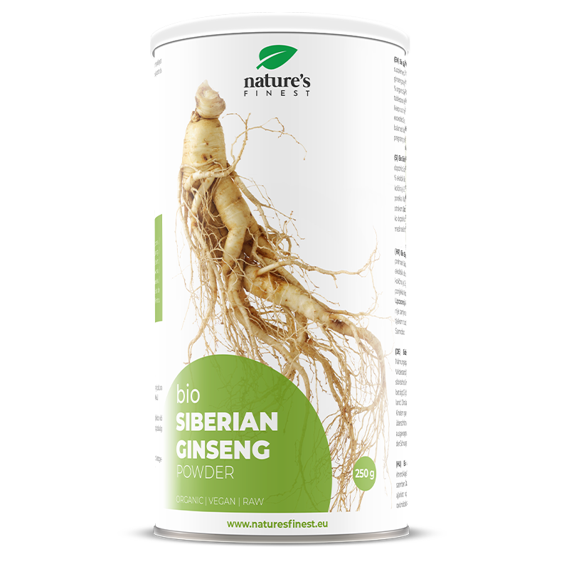 Ginseng siberiano in polvere Bio