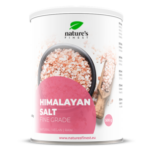 Sale cristallino dell'Himalaya finemente macinato