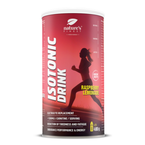 Isotonic raspberry lemonade