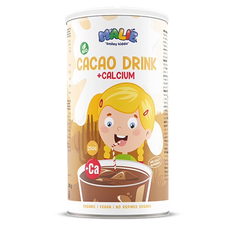 Malie bio cacao con calcio