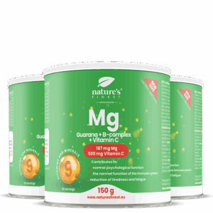 3x Magnesio + Guarana +Compelsso B + Vitamina C pacchetto