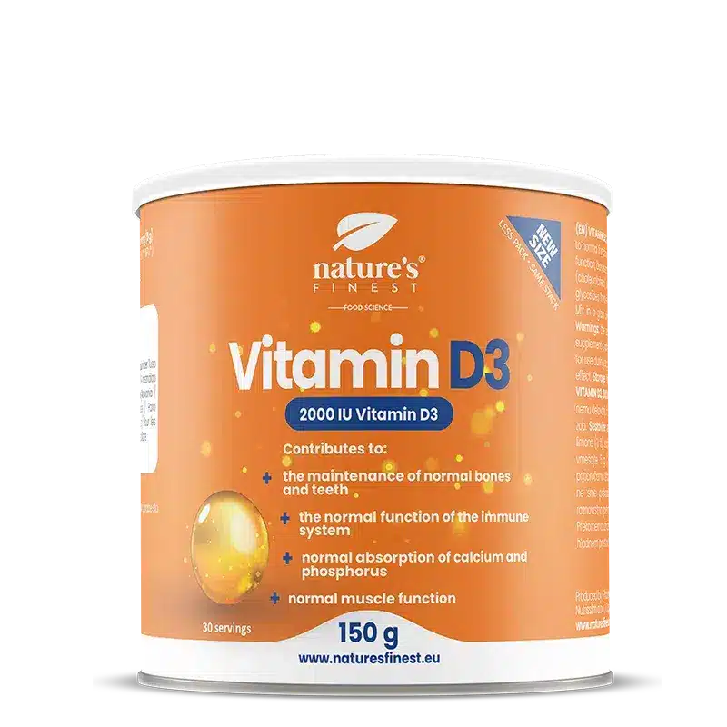 Vitamina D3 in polvere