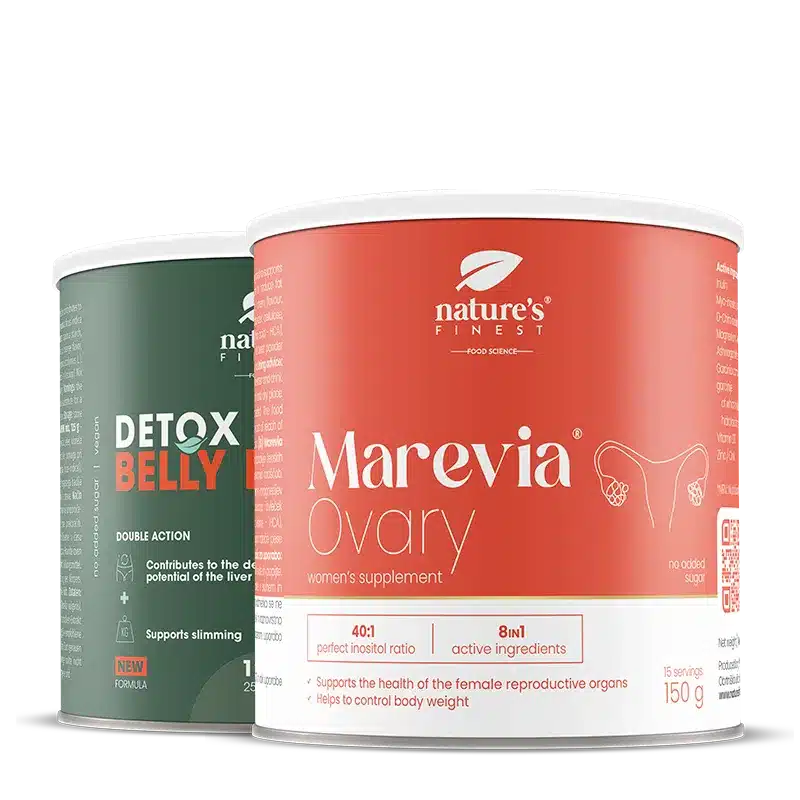 Marevia Ovary + Detox Belly Burn pacchetto