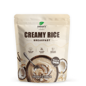 Creamy Rice Breakfast Coconut-vanilla